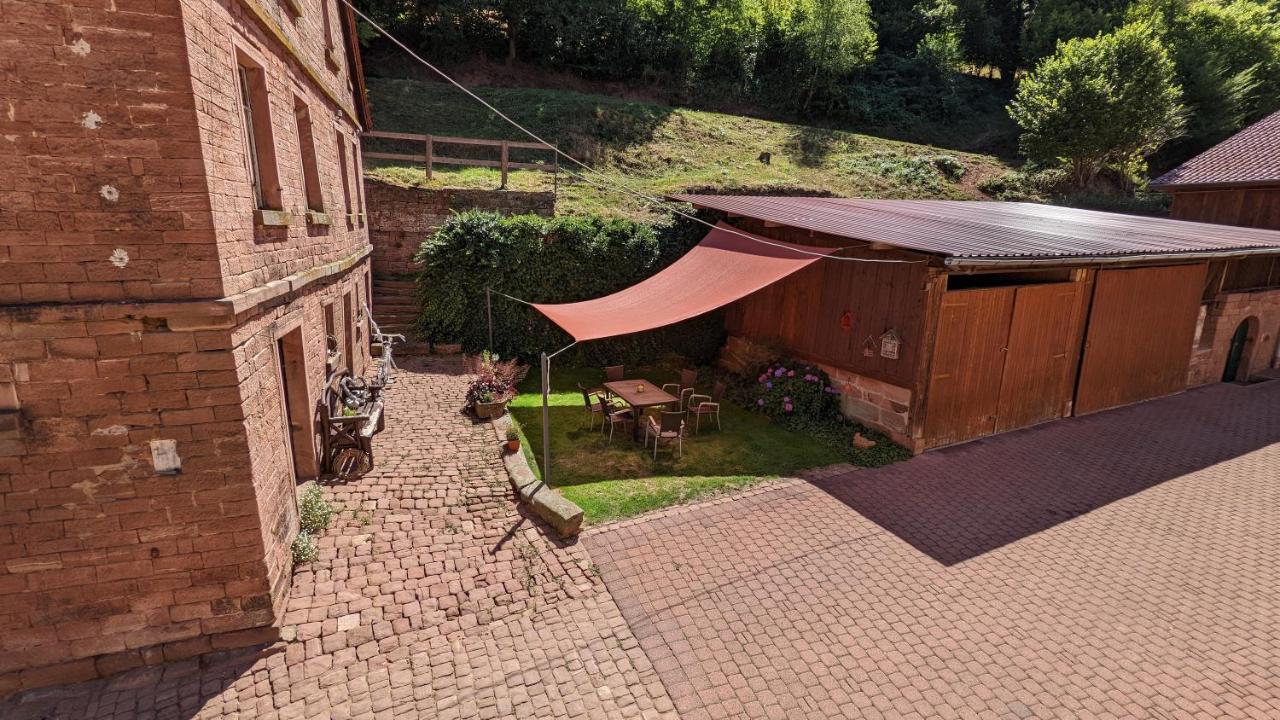 Апартаменты Hof Helmenhube 2 Gammelsbach Экстерьер фото